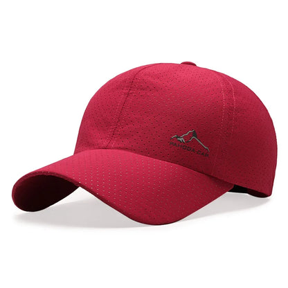 Casual Quick Dry Summer Baseball Cap Men Women