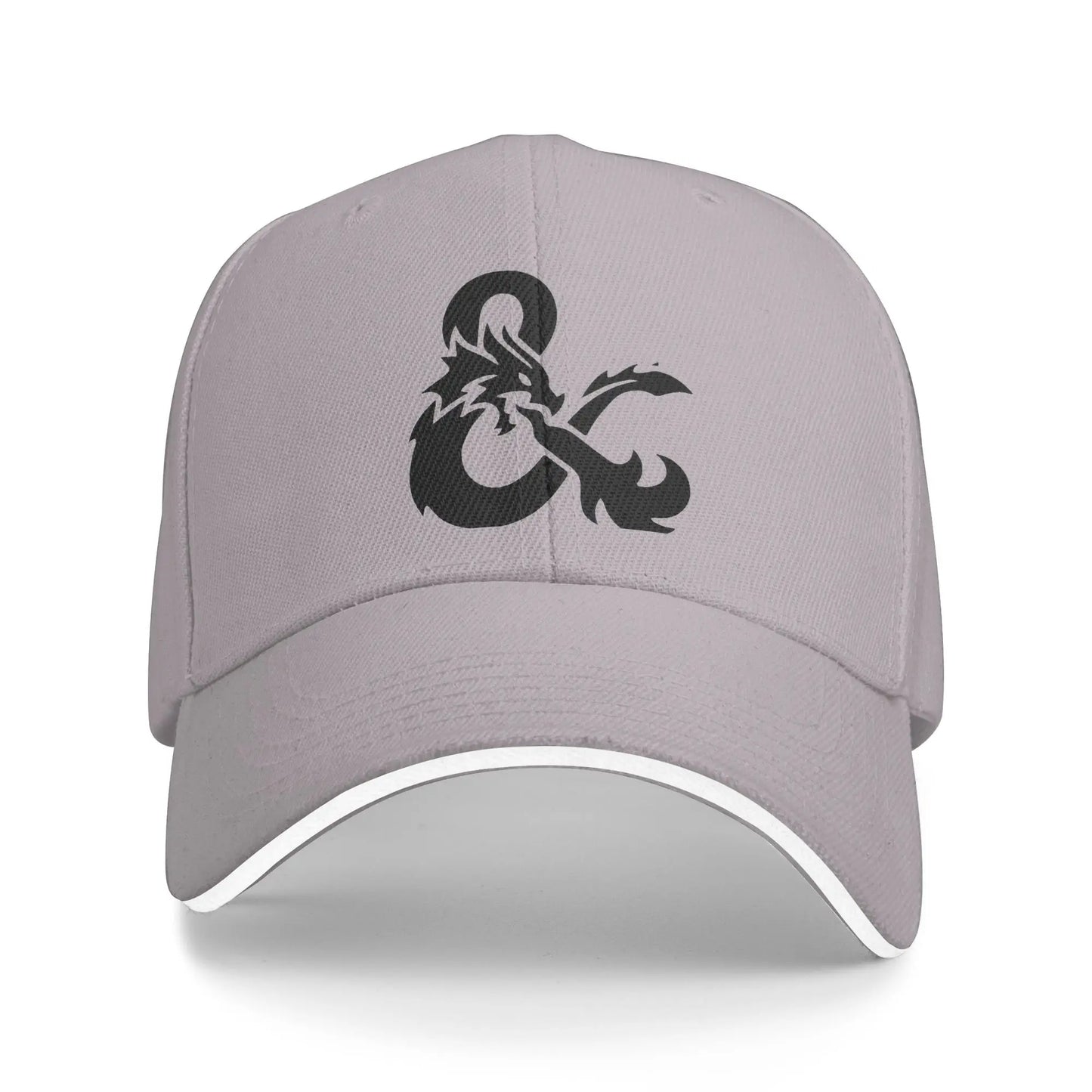 D-Dungeon Dragon DnD Master Casual Baseball Cap
