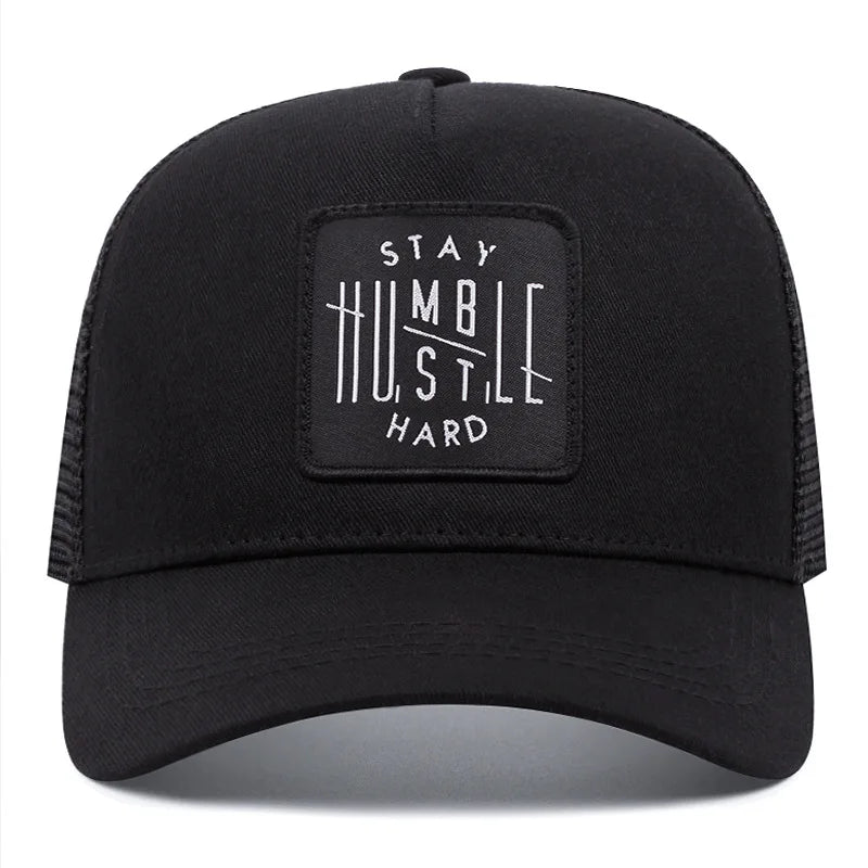 Embroidered Baseball Cap Outdoor Sports Mesh Cap Visor Casual