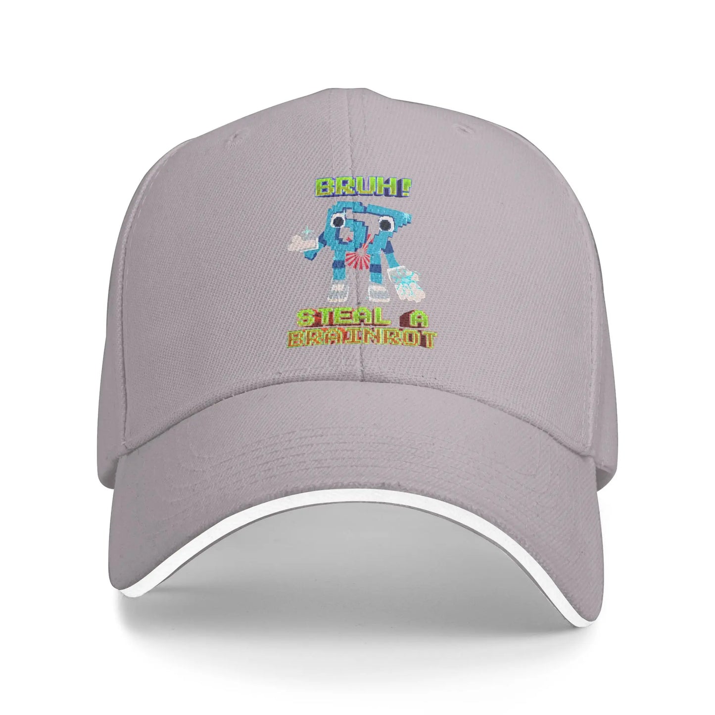 Men Women Bruh 67 Six Seven 6-7 Funny Brainrot Meme Hat Baseball Cap