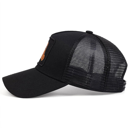 Little Bear Embroidery Baseball Cap
