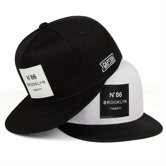 Men Women BROOKLYN Baseball Cotton Adjustable Snapback Hat