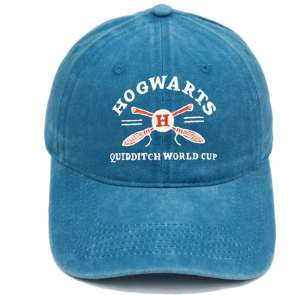 Harry Potter Embroidered Washed Baseball Hat