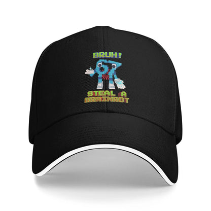 Meme 67 Six Seven 6 7 Steal a Brainrot Los 67 Baseball Caps
