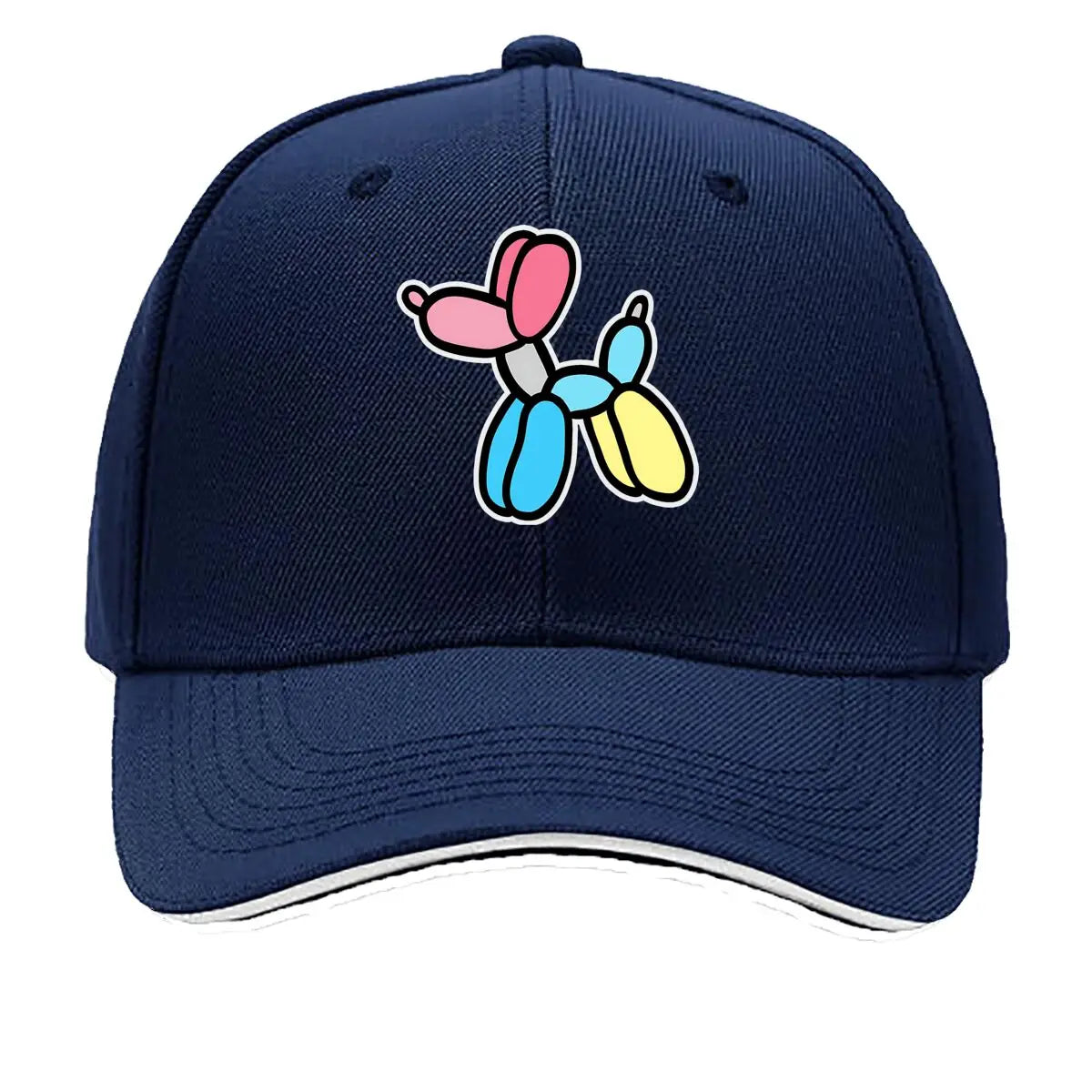 Balloon Dog Pop Art Print Sandwich Baseball Cap