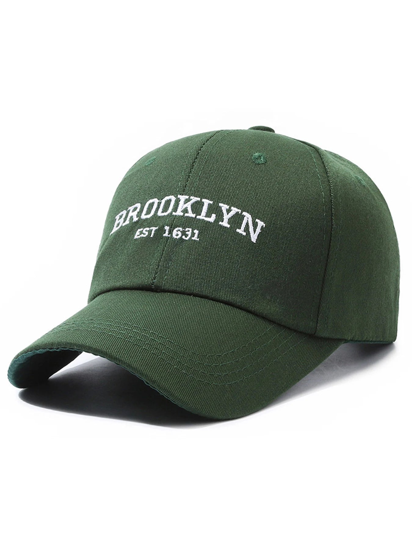 Letter Embroidered Baseball Cap Unisex Couple Baseball Cap