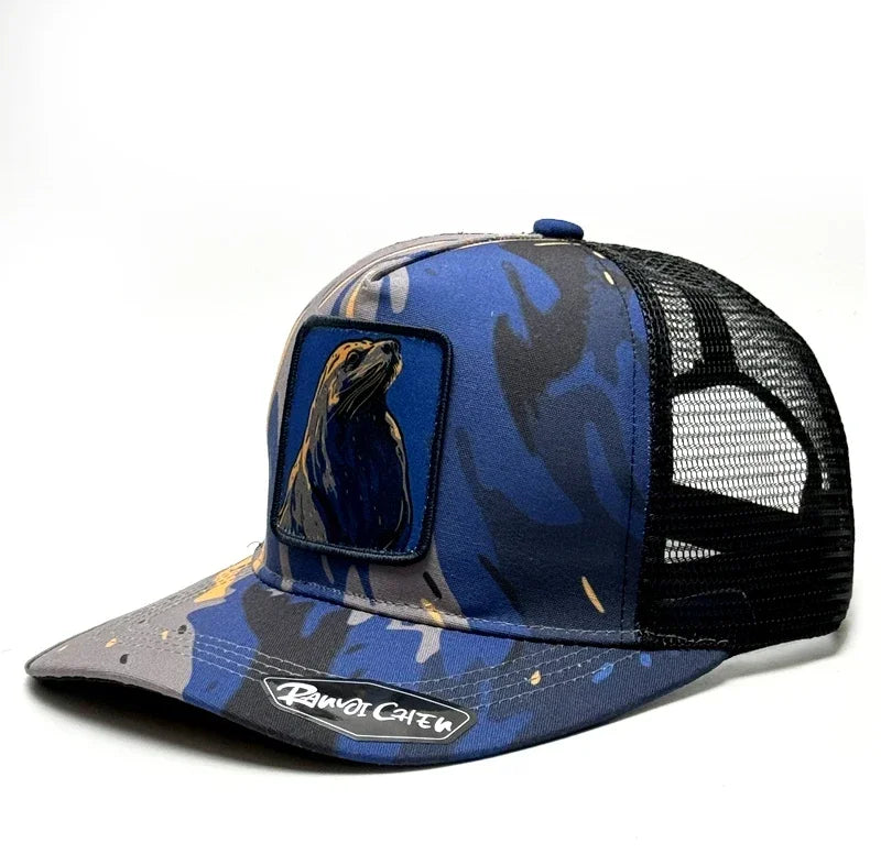 Fashion Luxury Caps Colourful Embroidery Patch Four Seasons Snapback Cap