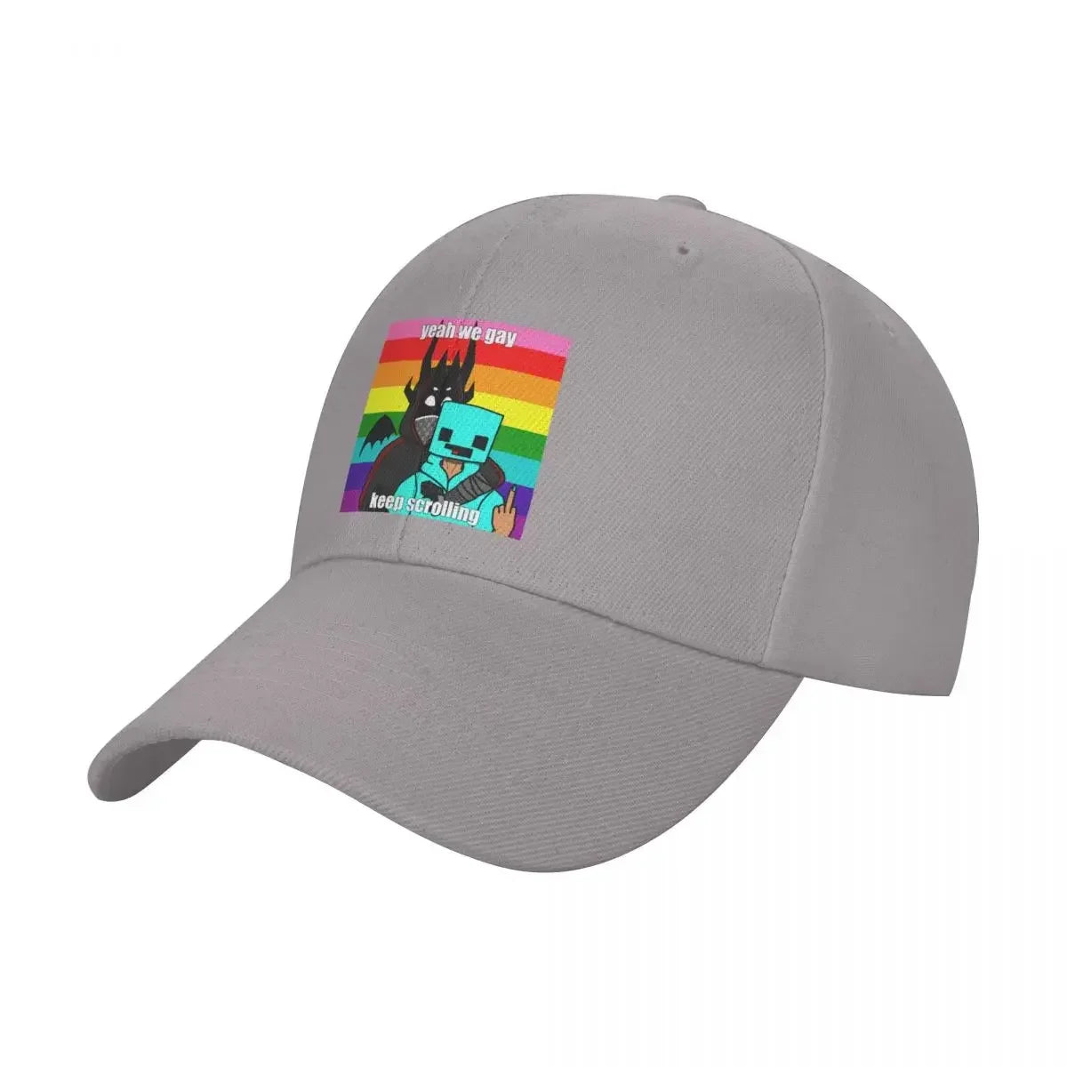 2026 Yeah We Gay Keep Scrolling Baseball Cap
