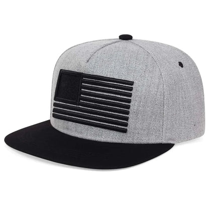 Unisex American Flag Embroidery Baseball Hats Snapback Caps