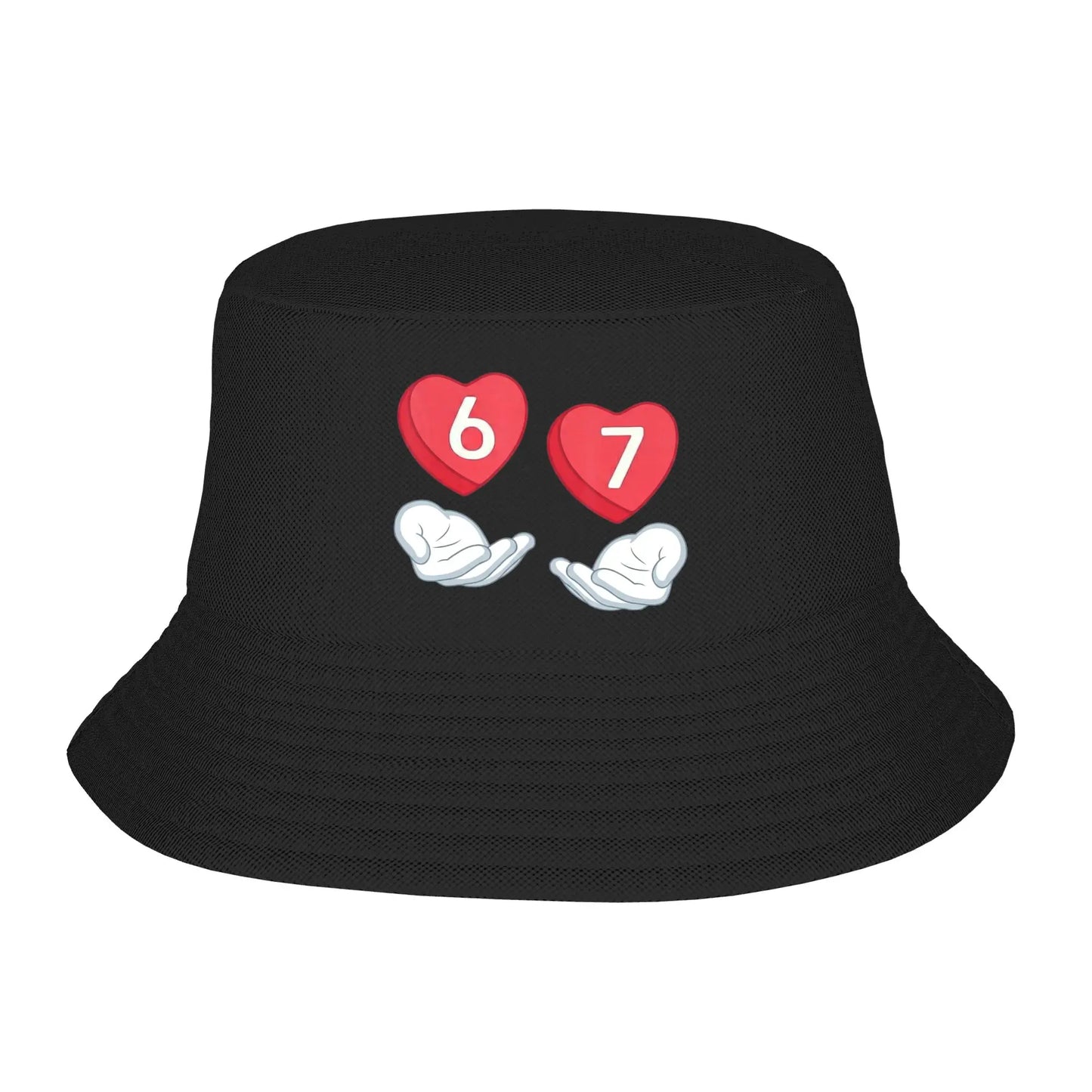 Valentine's Day Will You Be My 67 Cute Couple Heart Love Bucket Hat