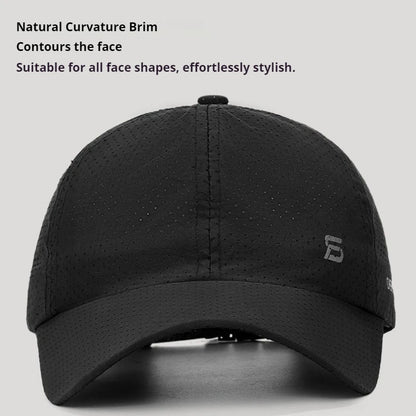 Original Design Running Cap Thin Quick Drying Breathable Duck Tongue Baseball Cap