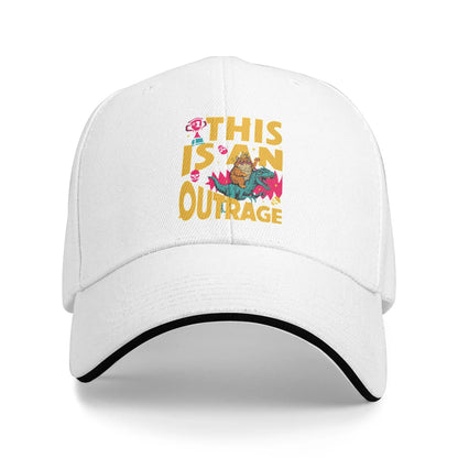 Summer This Is An Outrage Princess Donut Cat Dungeon Crawler Carl Baseball Cap