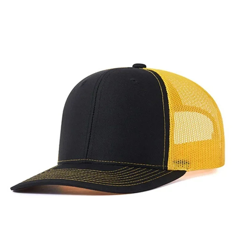 Hot Sale Unisex Snapback Cap for Men Women Slight Curved Brim Style Trucker Hat