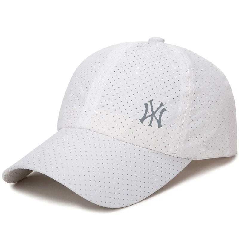 Quick Dry Mesh Baseball Cap Sun Hat Bone Breathable Hats