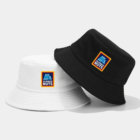 ALDEEZ NUTS Stylish Bucket Hat Breathable Foldable Polyester Sun Cap