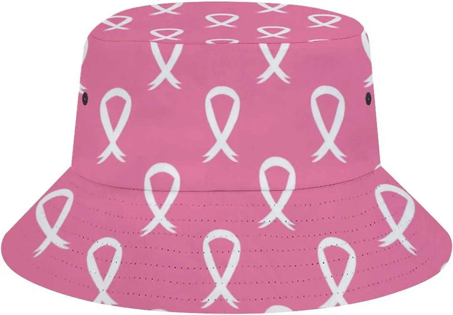 Breast Cancer Awareness Bucket Hat for Women Fashion
