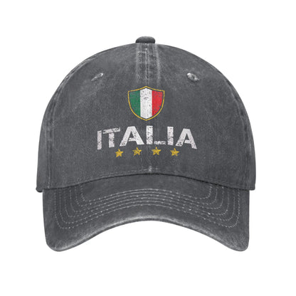 Italia Italy Italian Flag Casual Baseball Cap