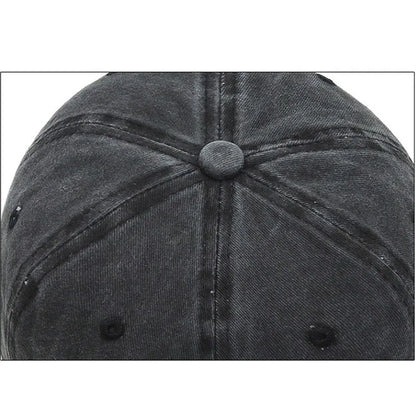 Solid Color Drawstring Baseball Cap