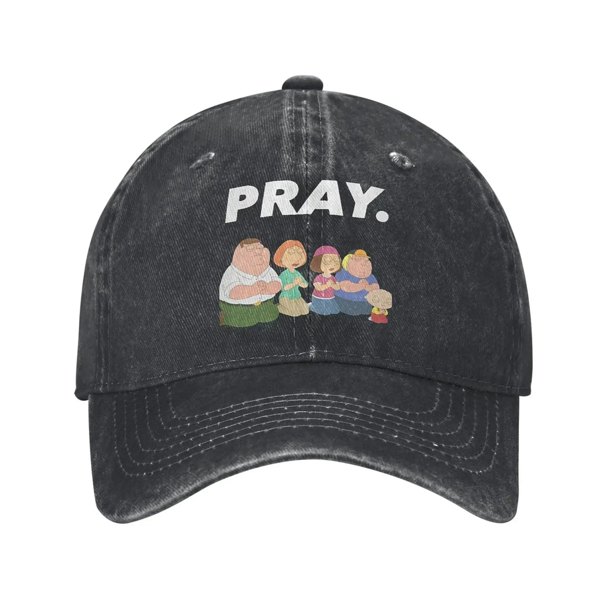 aFamilies Cartoon Don't Go To Bed Angry Bedtime Stewie Baseball Cap