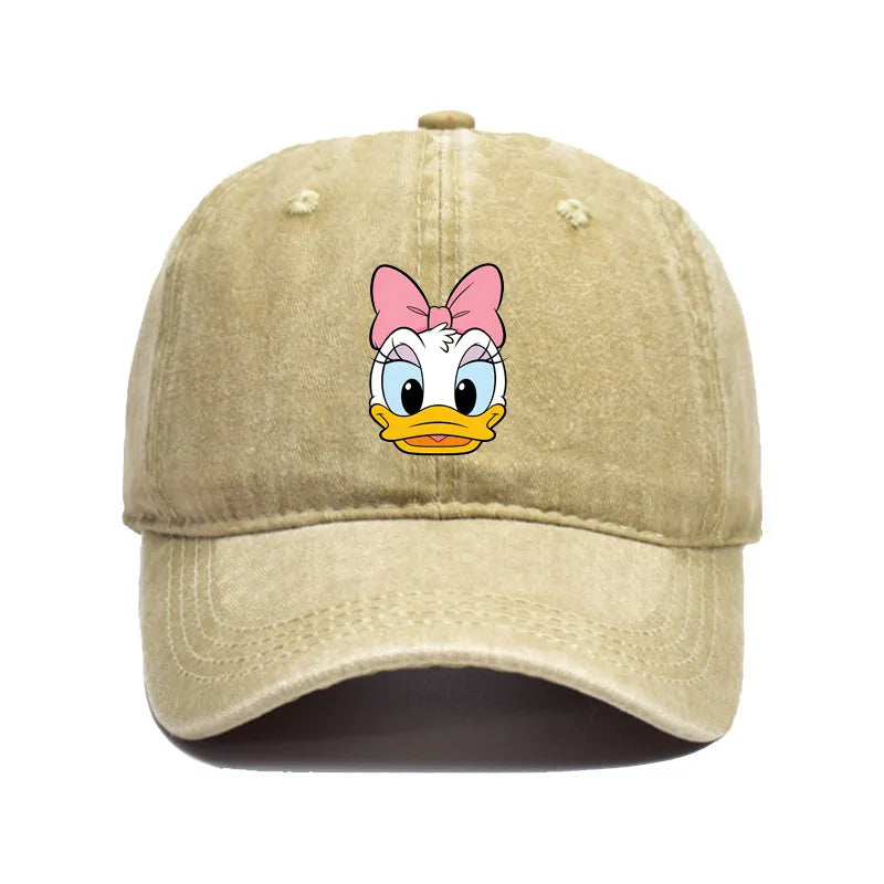 Mickey Minnie Print Baseball Cap For Men Women