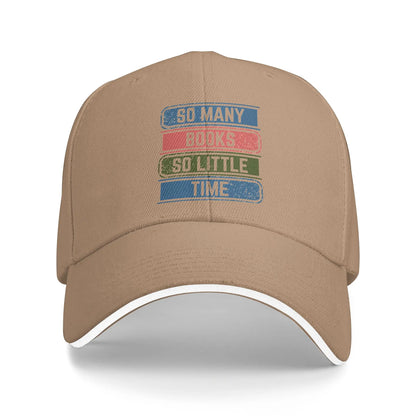 So Many Books So Little Time Baseball Cap