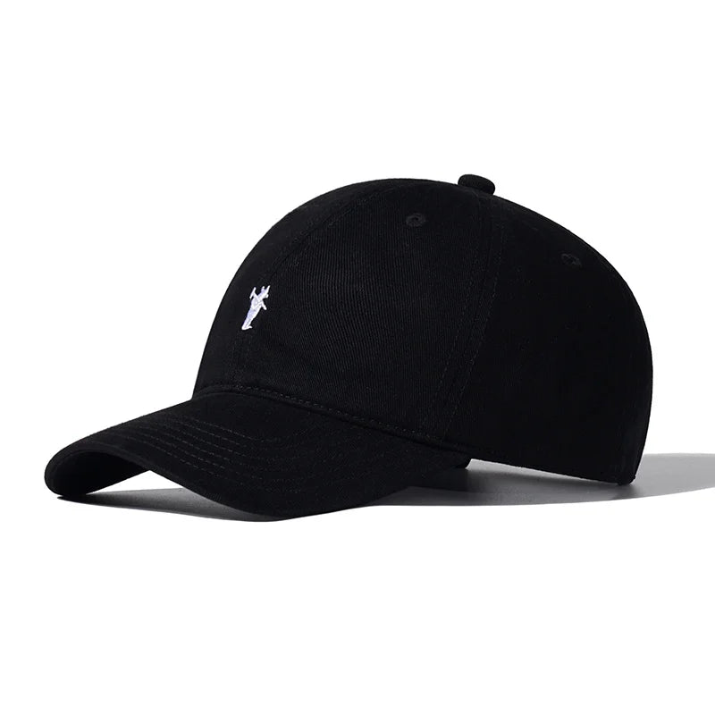 Unisex Summer Baseball Cap Cotton Hats Simple Farmer Embroidery Cap Casual Sunshade Caps