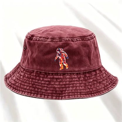 Vintage Minimalist Washed Bucket Hat