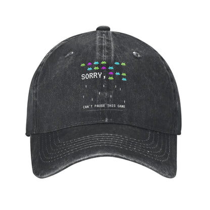 Space Invaders Unisex Style Baseball Caps