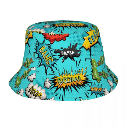 Comic Graffiti Art Bucket Hat