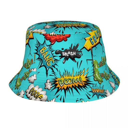Streetwear Superhero Wow Bucket Hat