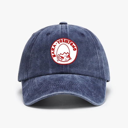 Nara Yoshitomo Print Baseball Cap