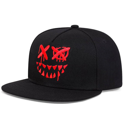 Hip Hop Men Cap Personalized embroidered Cotton Snapback Hat