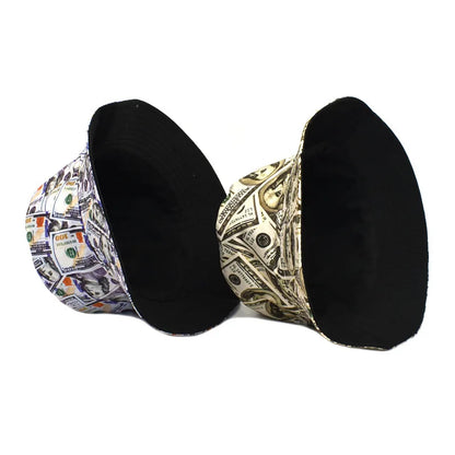 New Printed Bucket Hat Fashionable And Trendy Basin Hat Autumn And Winter Warm Hat