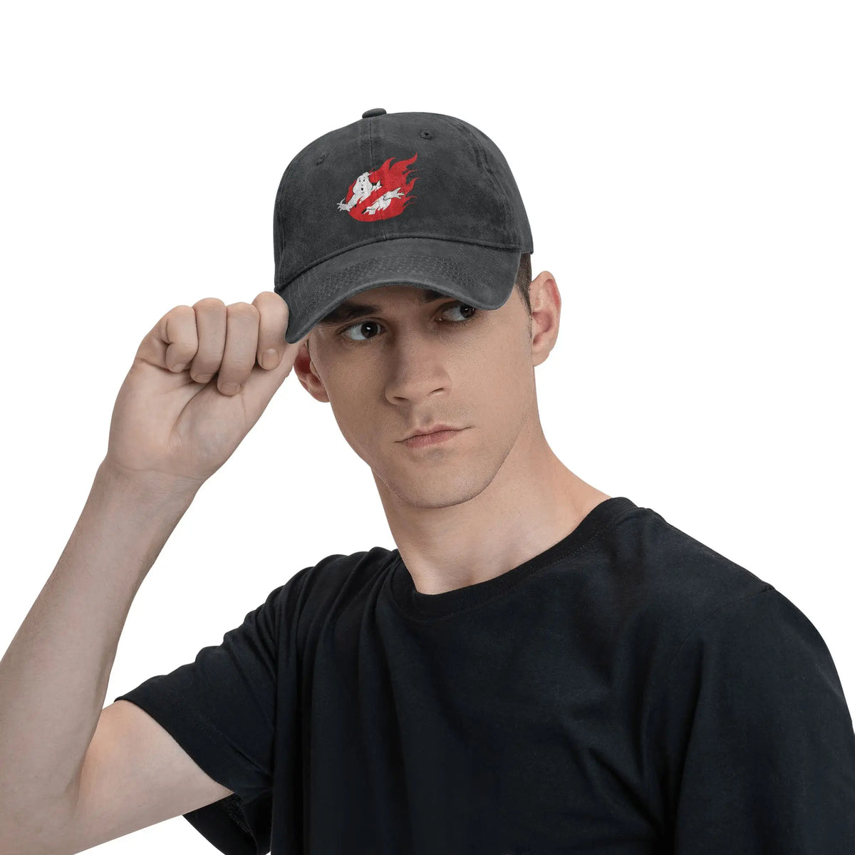 The Ghostbusters in Fire Casual Baseball Cap
