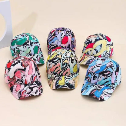 Spring Summer Hat Graffiti Baseball Cap