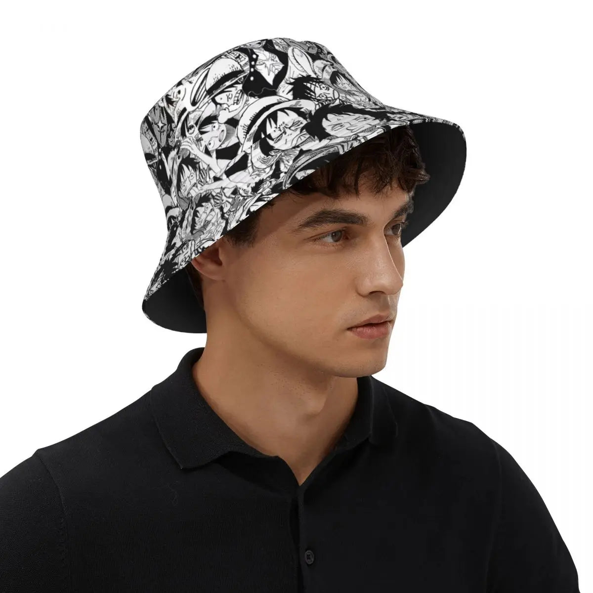 Unisex Bucket Hat Pirates Monkey Luffy Manga One Piece