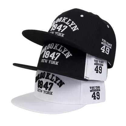 Embroidery Snapback Hat