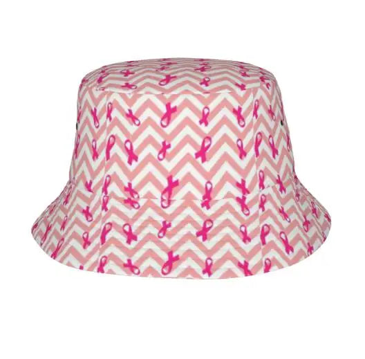 Breast Cancer Awareness Bucket Hat for Women Fashion
