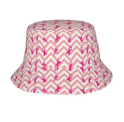 Breast Cancer Awareness Bucket Hat for Women Fashion