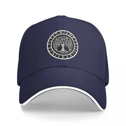 Unisex Baseball Hats Nordic Viking Scandinavn Odin Symbol Baseball Caps