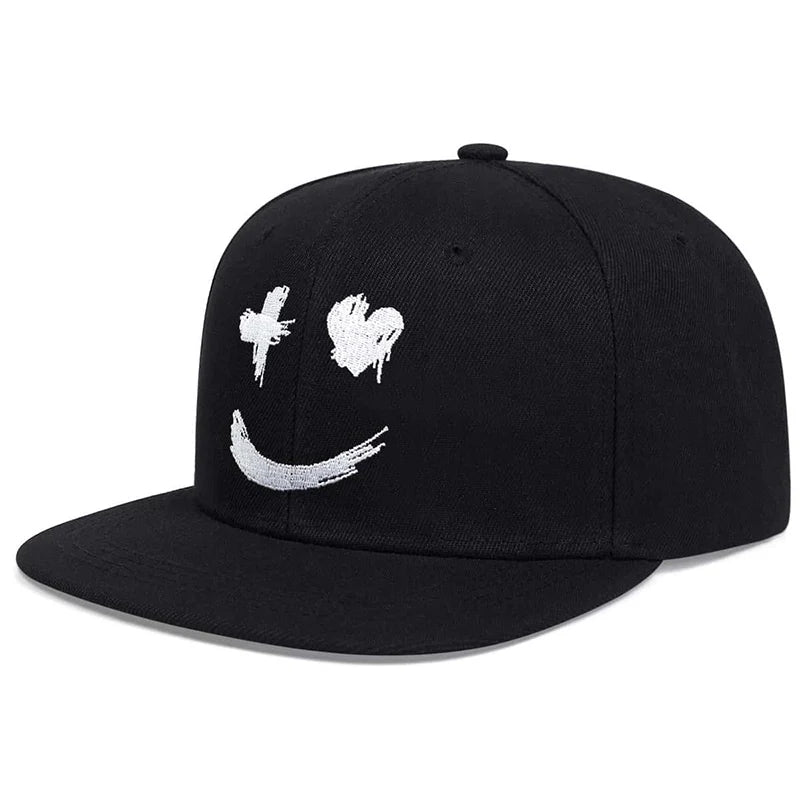 Unisex Personality Embroidery Hip-hop Hats Outdoor Adjustable Casual Snapback Caps Sunscreen Hat Sports Golf Cap