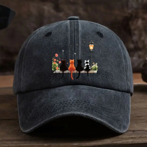 Four Cats - Baseball Cap