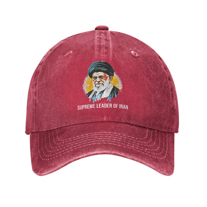 Ali Khamenei Supreme Leader of Iran Casual Baseball Cap