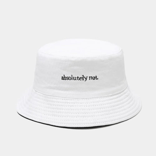 Fashionable Embroidered Fisherman Hat