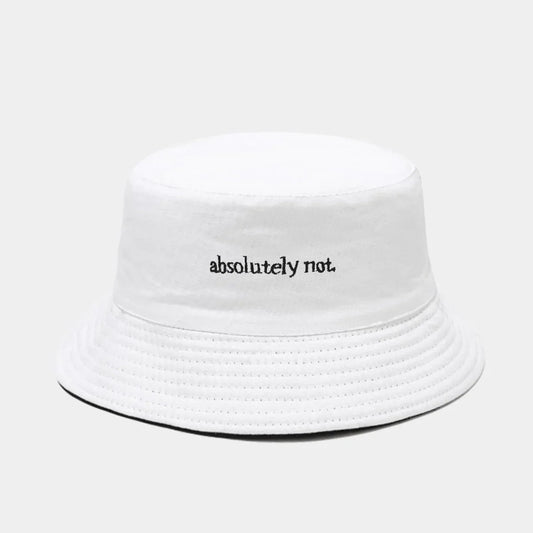 Fashionable Embroidered Fisherman Hat