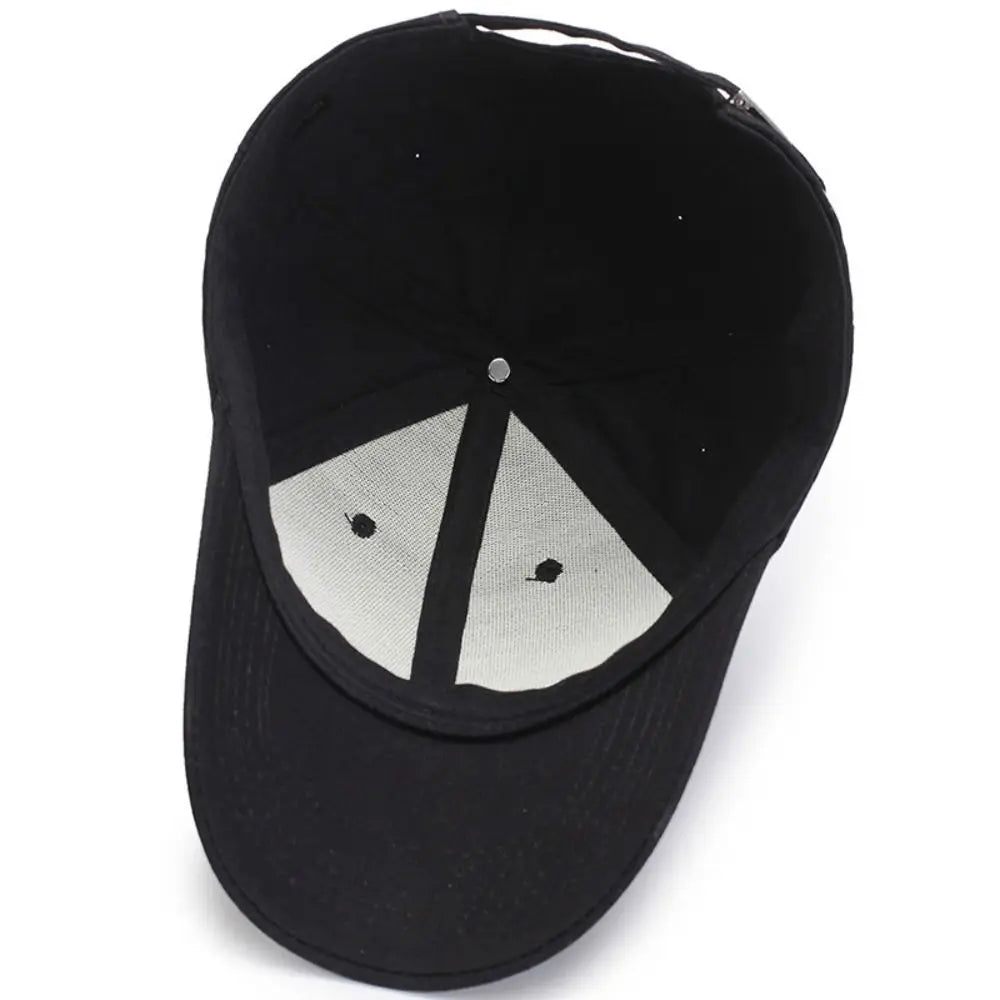 Casual UV Protection Adjustable Peaked Cap Sports Cap Cotton Baseball Cap