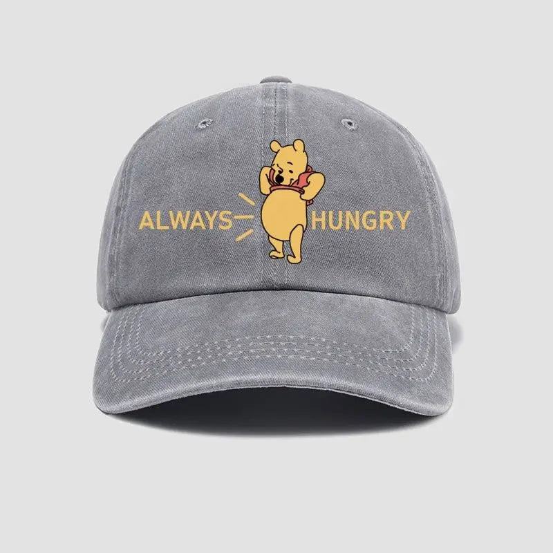 Pooh Bear Casual Hat Cute Anime Figure Winnie Baseball Caps