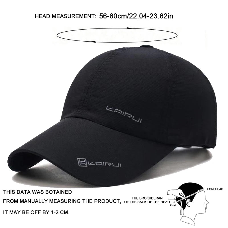 Unisex Breathable And Quick Drying Snapback Baseball Caps