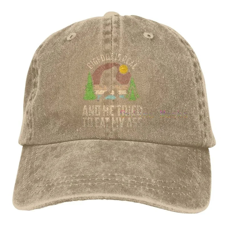 Bigfoot Is Real and He Tried to Eat My Ass Baseball Cap