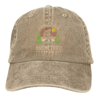Bigfoot Is Real and He Tried to Eat My Ass Baseball Cap